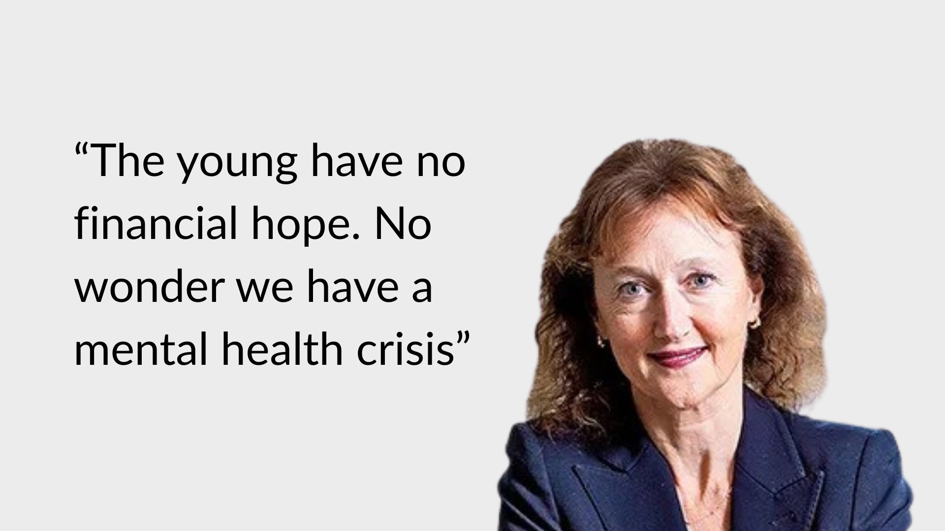 Hero image for The young have no financial hope. No wonder we have a mental health crisis