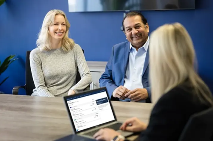 netwealth advisor meeting with clients