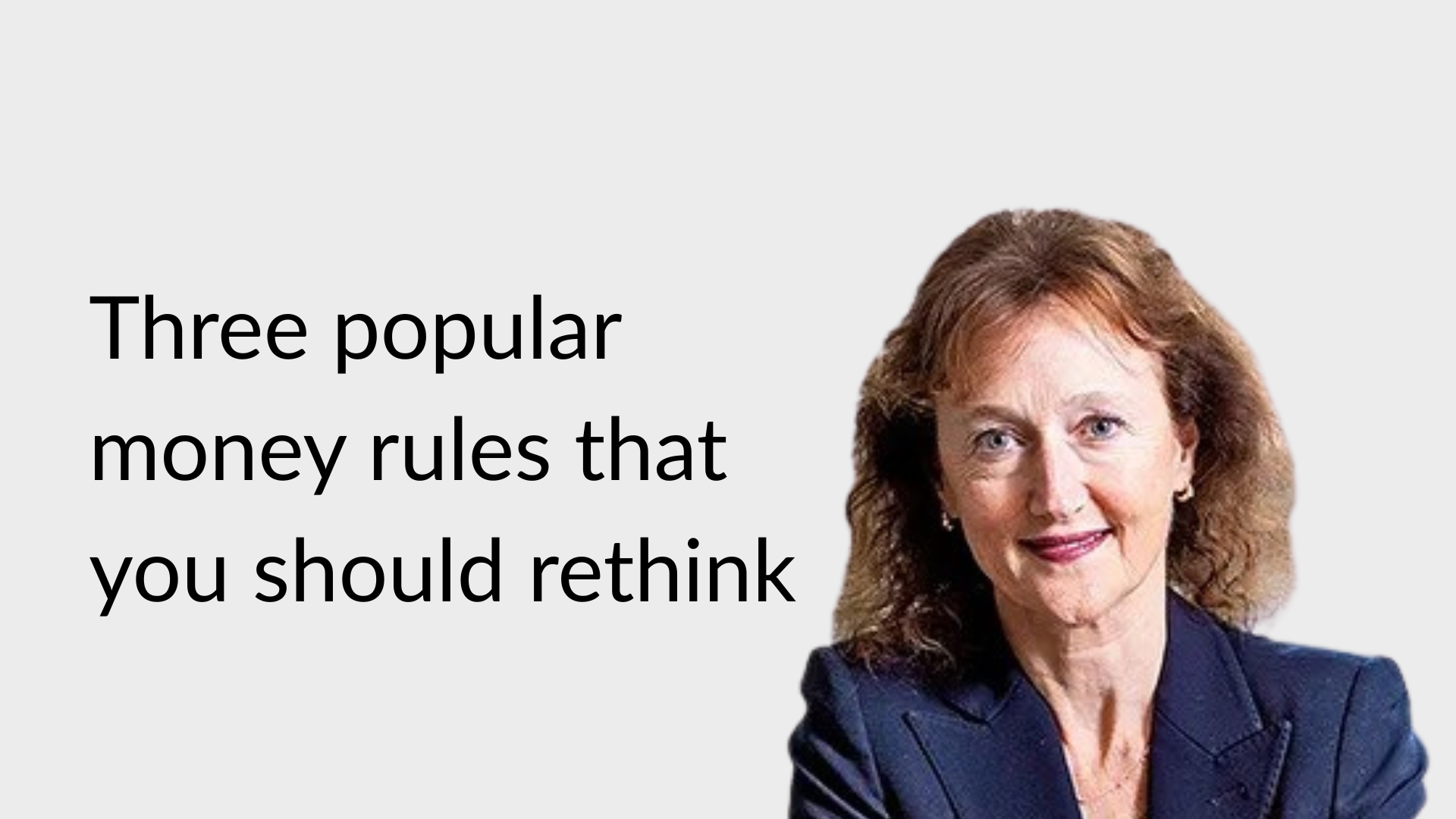 Hero image for Three popular money rules that you should rethink