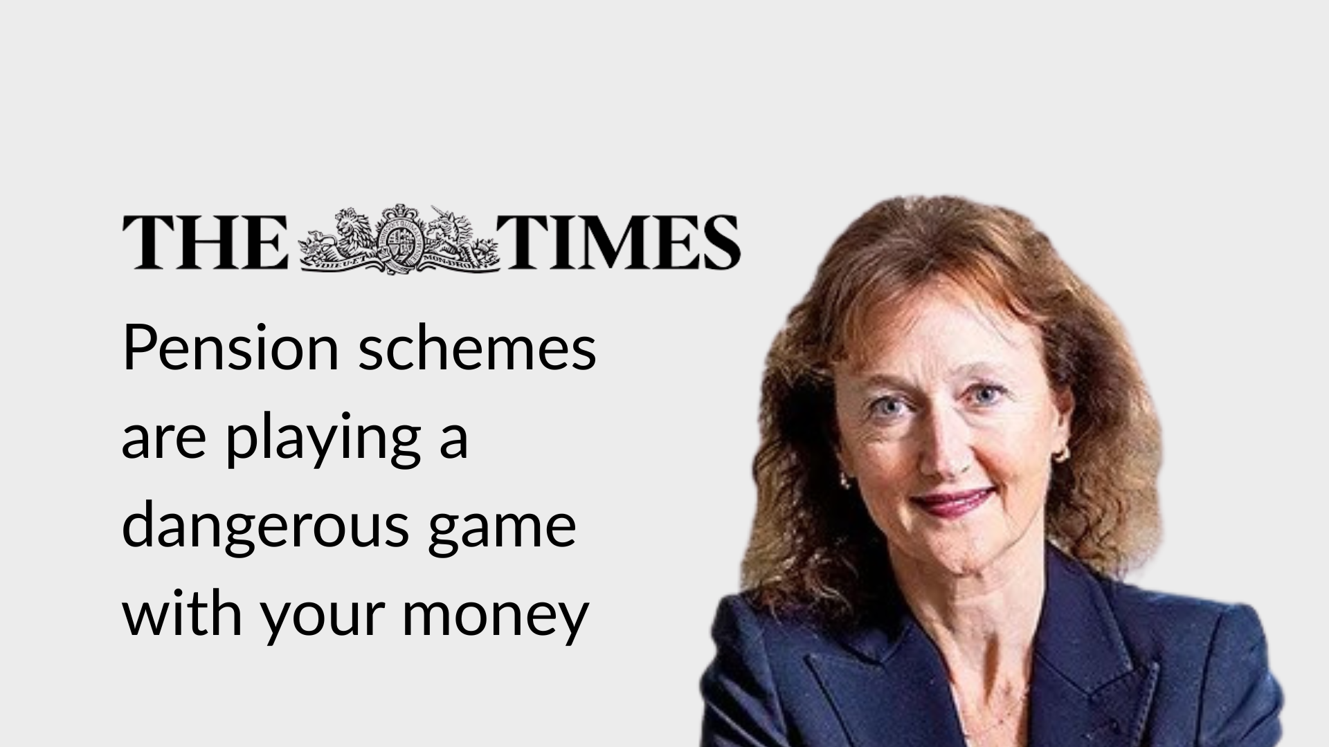 Hero image for Pension schemes are playing a dangerous game with your money